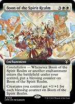 Boon of the Spirit Realm (Extended Art) (CMM-753) - Commander Masters: (Extended Art)