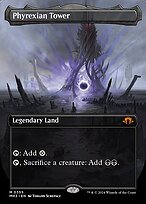 Phyrexian Tower (Borderless) (MH3-355) - Modern Horizons 3