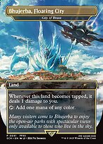 Bhujerba, Floating City - City of Brass (GAME-041) - Game Day & Store Championship Promos Foil