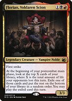 Florian, Voldaren Scion (MID-223) - Innistrad: Midnight Hunt Foil