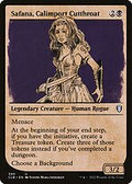 Safana, Calimport Cutthroat (Showcase) (CLB-390) - Commander Legends: Battle for Baldur's Gate: (Showcase)
