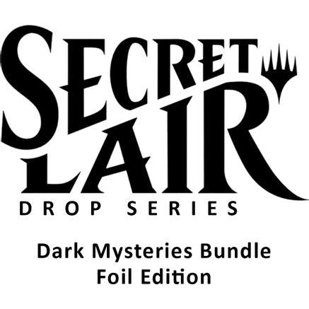Secret Lair Drop: Winter Superdrop 2024: Dark Mysteries Bundle - Foil Edition