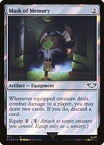 Mask of Memory (Surge Foil) (40K-243) - Warhammer 40,000 Commander Foil
