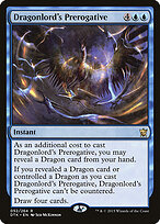 Dragonlord's Prerogative (DTK-052) - Dragons of Tarkir Foil