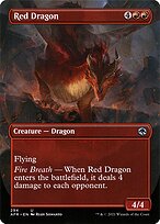 Red Dragon (Borderless) (AFR-294) - Adventures in the Forgotten Realms (Borderless)
