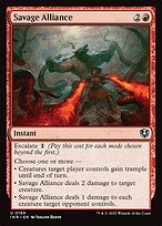 Savage Alliance (INR-169) - Innistrad Remastered Foil