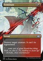 Terminate (Borderless) (2X2-389) - Double Masters 2022