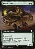 Acidic Slime (Extended Art) (CMR-673) - Commander Legends: (Extended Art) Foil