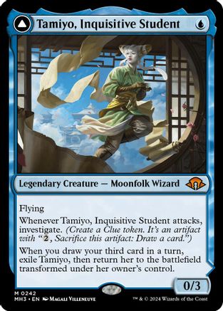 Tamiyo, Inquisitive Student (MH3-242) - Modern Horizons 3