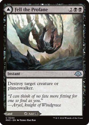 Fell the Profane (MH3-244) - Modern Horizons 3