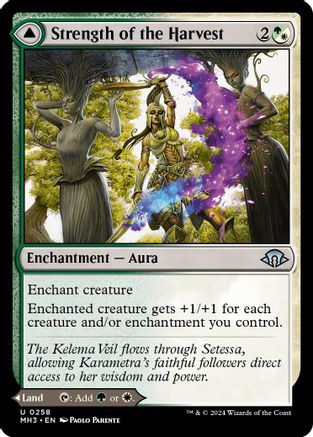 Strength of the Harvest (MH3-258) - Modern Horizons 3 Foil