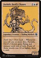 Farideh, Devil's Chosen (Showcase) (AFR-339) - Adventures in the Forgotten Realms: (Showcase)