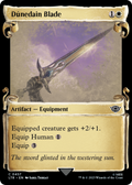 Dunedain Blade (Showcase Scrolls) (LTR-457) - The Lord of the Rings: Tales of Middle-earth: (Showcase) Foil
