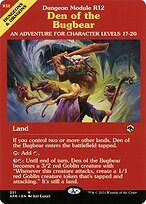 Den of the Bugbear (Dungeon Module) (AFR-351) - Adventures in the Forgotten Realms: (Showcase) Foil
