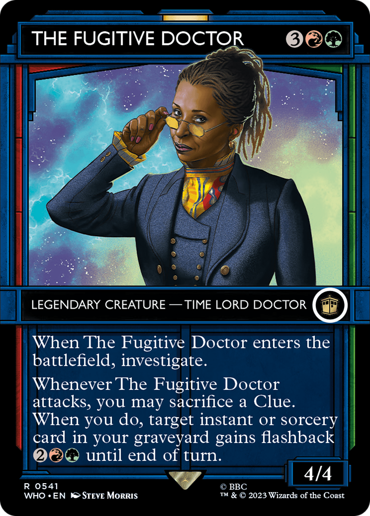 The Fugitive Doctor (Showcase) (WHO-541) - Doctor Who: (Showcase) (Borderless) Foil