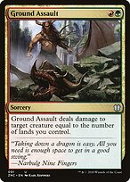 Ground Assault (ZNC-091) - Zendikar Rising Commander