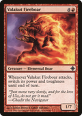 Valakut Fireboar (ROE-170) - Rise of the Eldrazi Foil