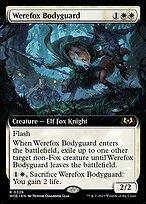 Werefox Bodyguard (Extended Art) (WOE-329) - Wilds of Eldraine: (Extended Art)
