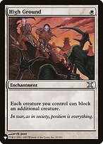High Ground (LIST-10E-20) - The List