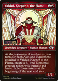 Valduk, Keeper of the Flame (Serial Numbered) (MUL-154Z) - Multiverse Legends: (Showcase) Foil