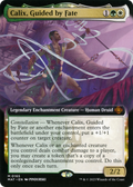 Calix, Guided by Fate (Extended Art) (MAT-165) - March of the Machine: The Aftermath: (Extended Art, enchantment) Foil