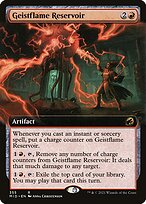 Geistflame Reservoir (Extended Art) (MID-355) - Innistrad: Midnight Hunt: (Extended Art) Foil
