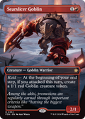 Searslicer Goblin (Borderless) (FDN-332) - Foundations Foil