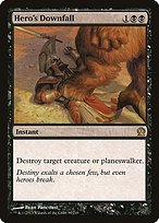 Hero's Downfall (THS-090) - Theros Foil