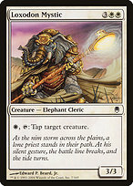 Loxodon Mystic (DST-007) - Darksteel