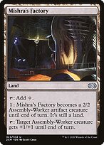 Mishra's Factory (2XM-323) - Double Masters Foil