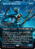 Kiora, the Rising Tide (Borderless) (FDN-309) - Foundations Foil