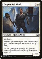Dragon Bell Monk (LIST-IMA-17) - The List