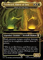 Treebeard, Eldest of Ents - Doran, the Siege Tower (Borderless) (LTC-517) - Tales of Middle-earth Commander / Treebeard, Eldest of Ents Foil