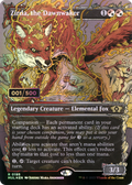 Zirda, the Dawnwaker (Serial Numbered) (MUL-195Z) - Multiverse Legends: (Showcase) (Borderless) Foil