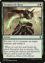 Dragonscale Boon (KTK-131) - Khans of Tarkir Foil