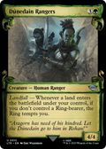 Dunedain Rangers (Showcase Scrolls) (LTR-610) - The Lord of the Rings: Tales of Middle-earth: (Showcase)