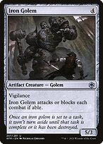 Iron Golem (AFR-247) - Adventures in the Forgotten Realms