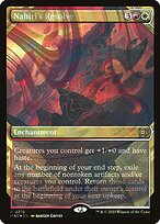 Nahiri's Resolve (Halo Foil) (MAT-216) - March of the Machine: The Aftermath: (Showcase) Foil
