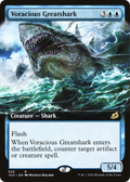 Voracious Greatshark (IKO-320) - Ikoria: Lair of Behemoths: (Extended Art) Foil