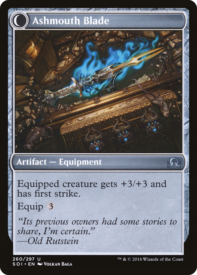 Neglected Heirloom (SOI-260) - Shadows over Innistrad: (Double Faced Transform)