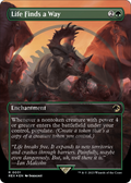 Life Finds a Way (Borderless) (Emblem) (REX-031) - Jurassic World Collection Foil