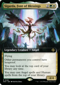 Sigarda, Font of Blessings (Extended Art) (MAT-182) - March of the Machine: The Aftermath: (Extended Art)