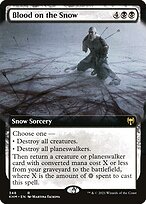 Blood on the Snow (Extended Art) (KHM-348) - Kaldheim: (Extended Art, snow)
