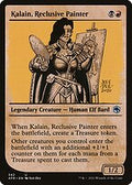 Kalain, Reclusive Painter (Showcase) (AFR-342) - Adventures in the Forgotten Realms: (Showcase) Foil