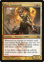 Blaze Commando (DGM-056) - Dragon's Maze Foil