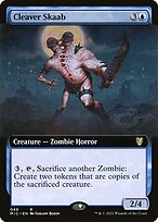Cleaver Skaab (Extended Art) (MIC-049) - Midnight Hunt Commander: (Extended Art)