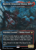 Renfield, Delusional Minion - Eruth, Tormented Prophet (VOW-342) - Innistrad: Crimson Vow / Renfield, Delusional Minion (Borderless) Foil