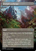 Myriad Landscape (Borderless) (CMM-660) - Commander Masters (Borderless) Foil
