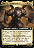 Perrie, the Pulverizer (Extended Art) (NCC-107) - New Capenna Commander: (Extended Art) Foil