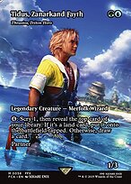 Tidus, Zanarkand Fayth - Thrasios, Triton Hero (Showcase) (FCA-058) - FINAL FANTASY: Through the Ages / Tidus, Zanarkand Fayth (Borderless)